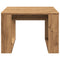 vidaXL Side Table Artisan Oak 50x50x35 cm Engineered Wood