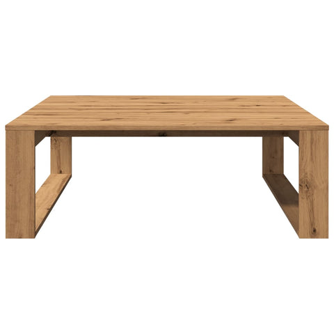 vidaXL Coffee Table Artisan Oak 100x100x35 cm Engineered Wood