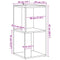 vidaXL Corner Cabinet Old Wood 33x33x67 cm Engineered Wood