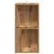 vidaXL Corner Cabinet Artisan Oak 33x33x67 cm Engineered Wood