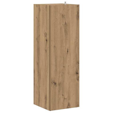 vidaXL Corner Cabinet Artisan Oak 33x33x100 cm Engineered Wood