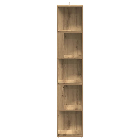vidaXL Corner Cabinet Artisan Oak 33x33x165 cm Engineered Wood