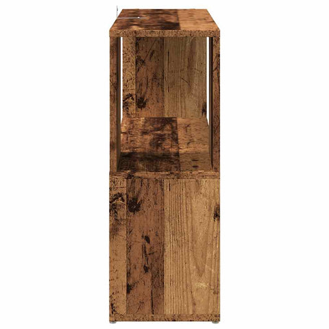 vidaXL Book Cabinet/Room Divider Old Wood 80x24x63 cm