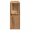 vidaXL Book Cabinet/Room Divider Artisan Oak 80x24x63 cm