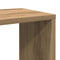 vidaXL Book Cabinet/Room Divider Artisan Oak 80x24x63 cm