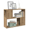 vidaXL Book Cabinet/Room Divider Artisan Oak 80x24x63 cm