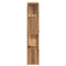 vidaXL Book Cabinet/Room Divider Artisan Oak 100x24x124.5 cm