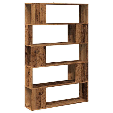 vidaXL Book Cabinet/Room Divider Old Wood 100x24x155 cm