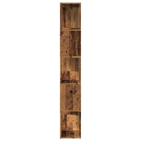 vidaXL Book Cabinet/Room Divider Old Wood 100x24x155 cm