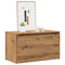 vidaXL Hall Bench 80x40x45 cm Artisan Oak Engineered Wood