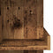 vidaXL Bar Table with Storage Rack Old Wood 100x48x101.5 cm