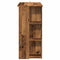 vidaXL Bar Table with Shelf Old Wood 102x50x103.5 cm Engineered Wood