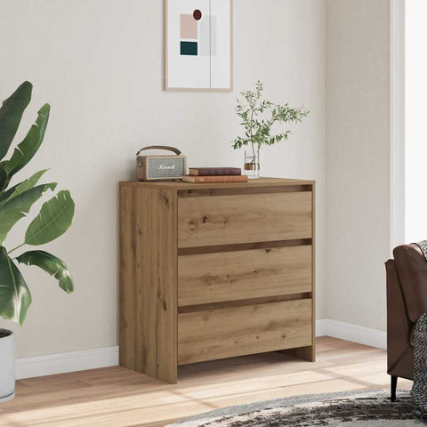 vidaXL Sideboard Artisan Oak 70x41x75 cm Engineered Wood
