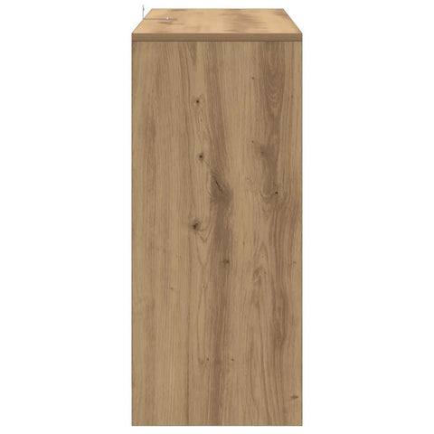 vidaXL Sideboard Artisan Oak 102x33x75 cm Engineered Wood