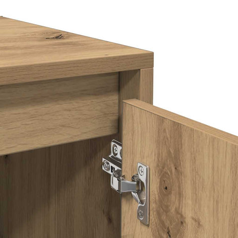 vidaXL Sideboard Artisan Oak 102x33x75 cm Engineered Wood