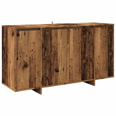 vidaXL Sideboard Old Wood 135x41x75 cm Engineered Wood