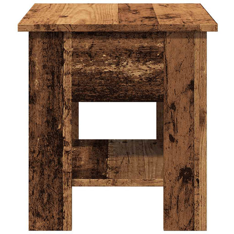 vidaXL Coffee Table Old Wood 40x40x42 cm Engineered Wood
