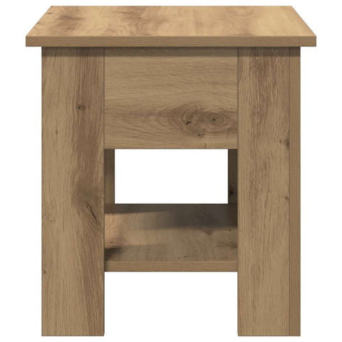 vidaXL Coffee Table Artisan Oak 40x40x42 cm Engineered Wood