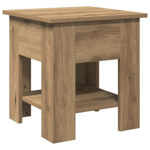 vidaXL Coffee Table Artisan Oak 40x40x42 cm Engineered Wood