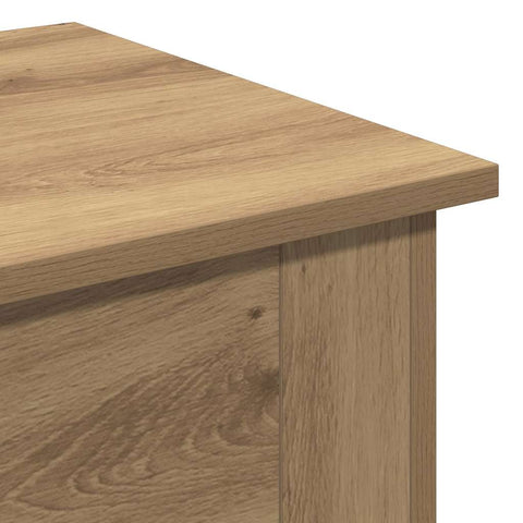 vidaXL Coffee Table Artisan Oak 40x40x42 cm Engineered Wood
