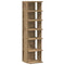 vidaXL Coffee Table Artisan Oak 55x55x42 cm Engineered Wood