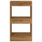 vidaXL Book Cabinet/Room Divider Artisan Oak 40x30x72 cm