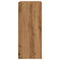 vidaXL Book Cabinet/Room Divider Artisan Oak 40x30x72 cm