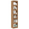 vidaXL Book Cabinet/Room Divider Artisan Oak 40x30x198 cm