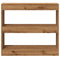 vidaXL Book Cabinet/Room Divider Artisan Oak 80x30x72 cm