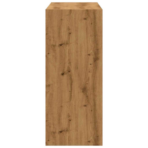 vidaXL Book Cabinet/Room Divider Artisan Oak 80x30x72 cm