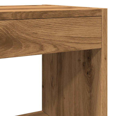 vidaXL Book Cabinet/Room Divider Artisan Oak 80x30x72 cm