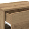 vidaXL Wall-mounted Bedside Cabinet Artisian Oak