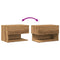 vidaXL Wall-mounted Bedside Cabinets 2 pcs Artisian Oak