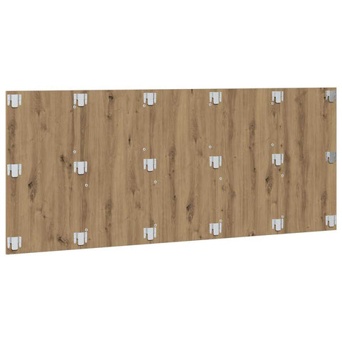 vidaXL Bed Headboard Artisan Oak 200x1.5x80 cm Engineered Wood