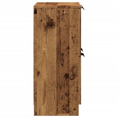 vidaXL Sideboard Old Wood 60x30x70 cm Engineered Wood