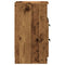 vidaXL Bedside Cabinet Old Wood 40x36x65 cm Engineered Wood