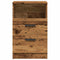 vidaXL Bedside Cabinets 2 pcs Old Wood 40x36x65 cm Engineered Wood