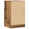 vidaXL Bedside Cabinets 2 pcs Old Wood 40x36x65 cm Engineered Wood