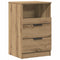 vidaXL Bedside Cabinet Artisan Oak 40x36x65 cm Engineered Wood