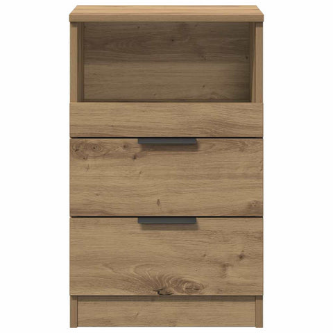 vidaXL Bedside Cabinet Artisan Oak 40x36x65 cm Engineered Wood