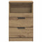 vidaXL Bedside Cabinet Artisan Oak 40x36x65 cm Engineered Wood