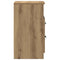 vidaXL Bedside Cabinet Artisan Oak 40x36x65 cm Engineered Wood