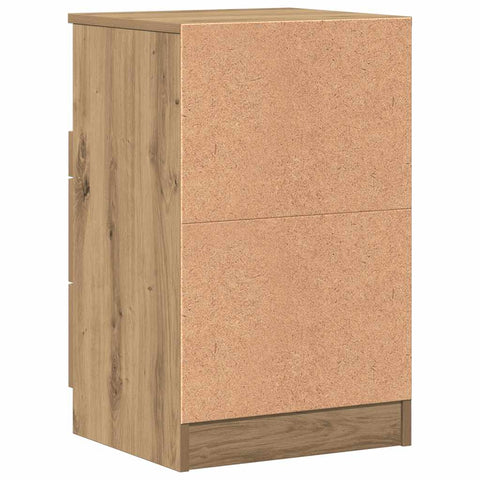vidaXL Bedside Cabinets 2 pcs Artisan Oak 40x36x65 cm Engineered Wood