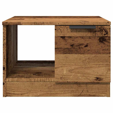 vidaXL Coffee Table Old Wood 50x50x36 cm Engineered Wood
