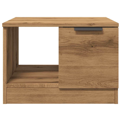 vidaXL Coffee Table Artisan Oak 50x50x36 cm Engineered Wood