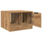 vidaXL Coffee Table Artisan Oak 50x50x36 cm Engineered Wood