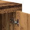 vidaXL Sideboard Old Wood 80x40x75 cm Engineered Wood