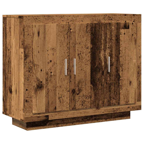 vidaXL Sideboard Old Wood 92x35x75 cm Engineered Wood