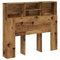 vidaXL Headboard Cabinet Old Wood 120x19x103.5 cm Engineered Wood