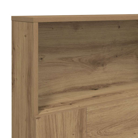 vidaXL Headboard Cabinet Artisian Oak 200x19x103.5 cm Engineered Wood